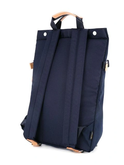 Shop As2ov Hidensity Cordura Nylon 2way Bag In Blue