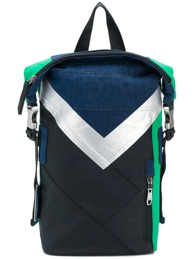 front printed backpack