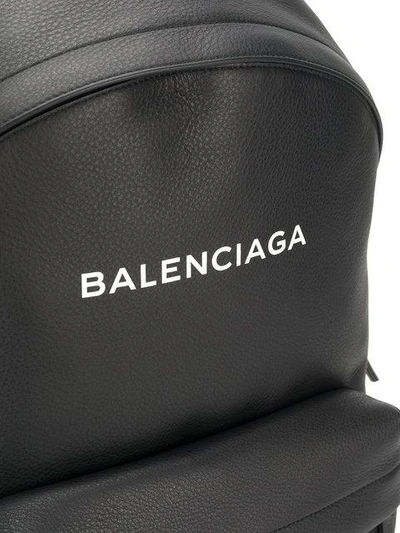 Shop Balenciaga Everyday Backpack In Black