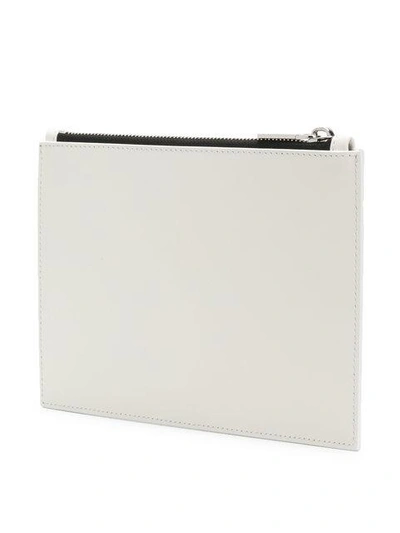 CALVIN KLEIN 205W39NYC CALVIN KLEIN 205W39NYC KNIFE PRINT CLUTCH BAG - WHITE 82MLBA2712886339
