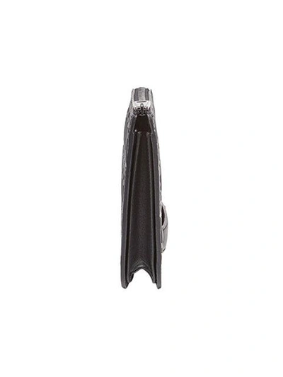 Shop Fendi Monogram Clutch Bag In Black