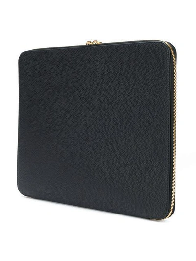 Shop Thom Browne Soft Document Wallet In Black