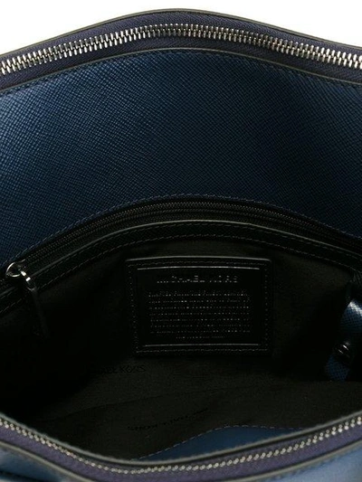 Shop Michael Kors Collection 'harrison' Briefcase - Blue