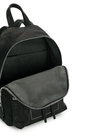 Shop Rick Owens Mini Zipped Backpack