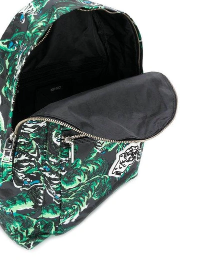 Shop Kenzo Flying Tiger Backpack - Green