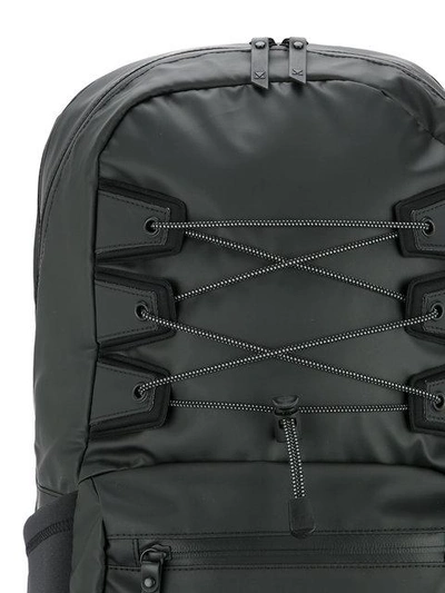 Shop Makavelic Ludus Spider Logo Backpack In Black