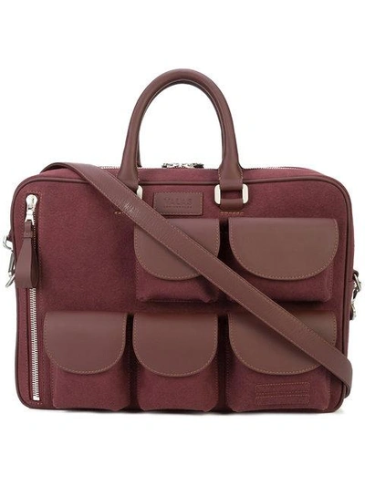 Shop Valas Multi Pocket Explorer Bag - Red