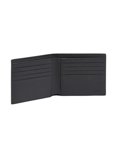 Shop Fendi Eyes Bi-fold Wallet In F0gxn