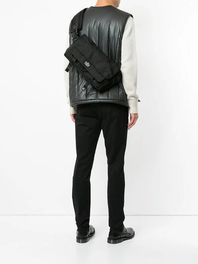 Shop Makavelic Cross-body Cocoon Messenger Bag In Black