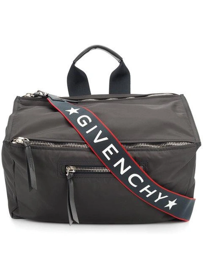 Shop Givenchy Pandora Tote In Grey