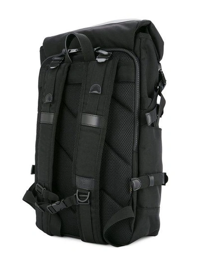 Shop Makavelic Double Line Backpack - Black