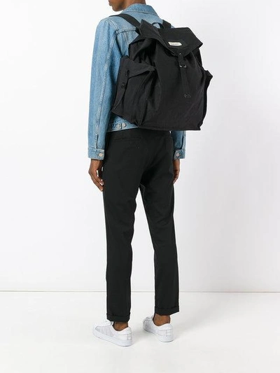 Shop Dsquared2 Military Backpack - Black