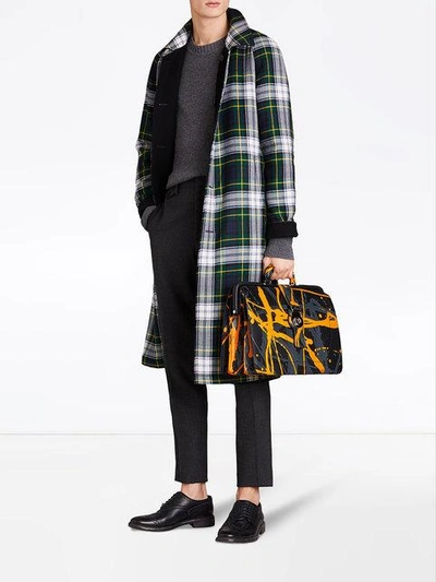 ben stål pint Burberry Dk88 Splash Doctor's Bag In Black | ModeSens