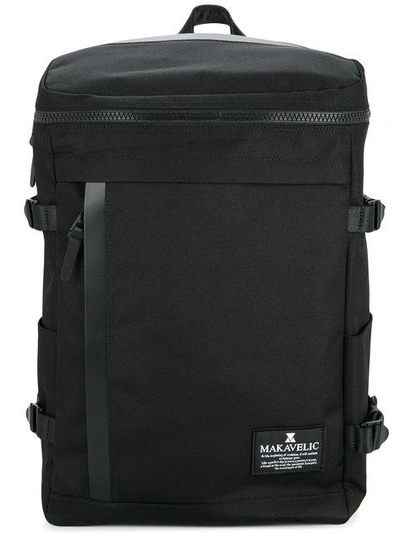 Shop Makavelic Rectangle Daypack In Black
