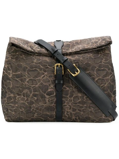 printed shoulder bag