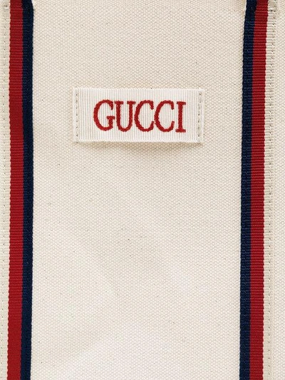 Shop Gucci Ouroboros Print Tote In 8200