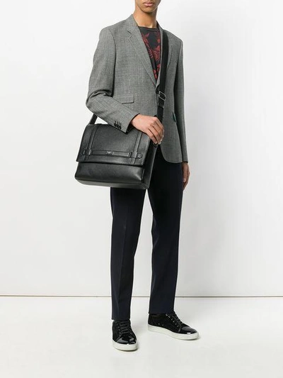Shop Dolce & Gabbana Large Messenger Bag In Black