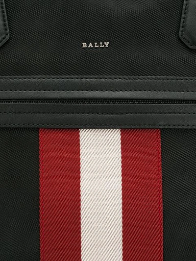 Shop Bally Camer Stripe Detail Holdall - Farfetch In Black
