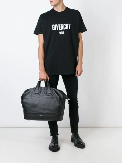 Shop Givenchy 'nightingale' Tote - Black