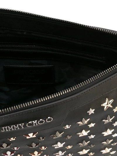 Shop Jimmy Choo 'derek' Clutch In Black