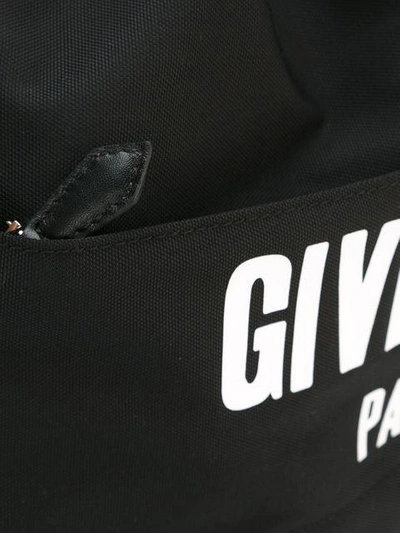 Shop Givenchy 'paris' Drawstring Backpack