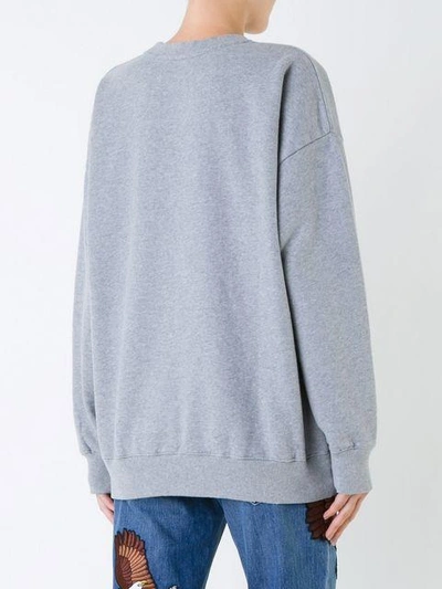 Shop Each X Other 'limited Edition Robert Montgomery' Sweatshirt In Grey