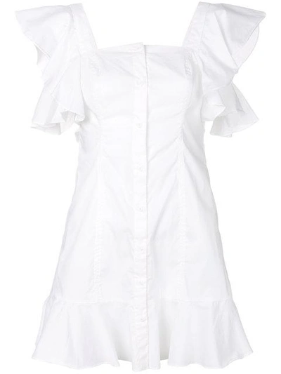 Kendall and kylie on sale square neck shirt dress