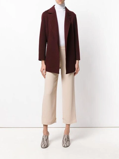 Shop Theory Cropped Tailored Trousers - Neutrals