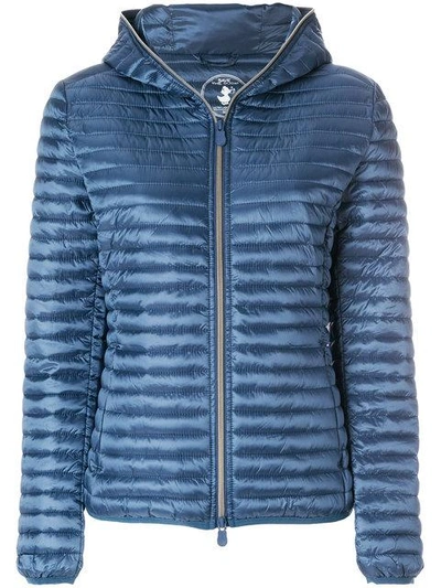 Shop Save The Duck Padded Hooded Jacket