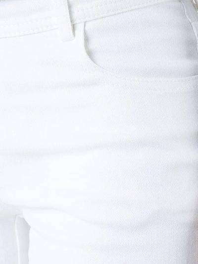Shop Michael Kors Collection Bootcut Jeans - White