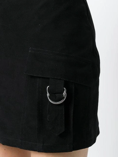 Shop Manokhi Mini Pocket Skirt In Black