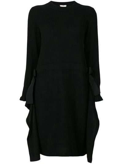 Shop Fendi Long-sleeved Dress
