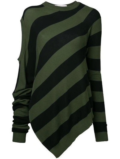 Shop A.f.vandevorst Striped Knitted Top