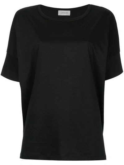 Shop Lemaire Jersey T In Black