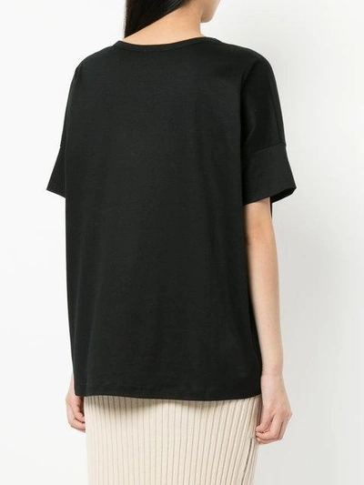Shop Lemaire Jersey T In Black