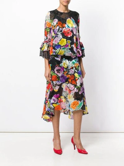 Preen By Thornton Bregazzi Madeleine Dress In Multicolour