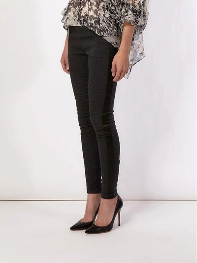 Shop Faith Connexion Skinny Trousers In Black