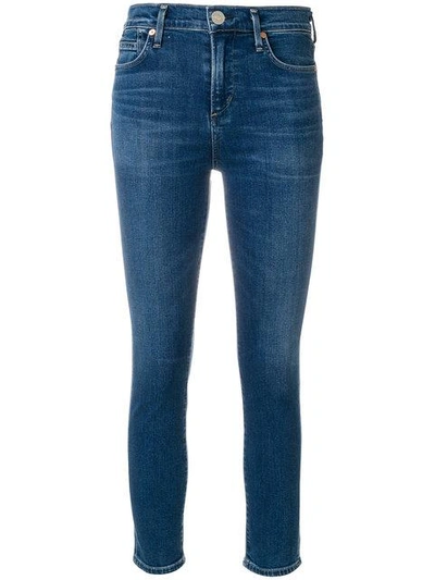 Shop Citizens Of Humanity Rocket Skinny Jeans - Blue