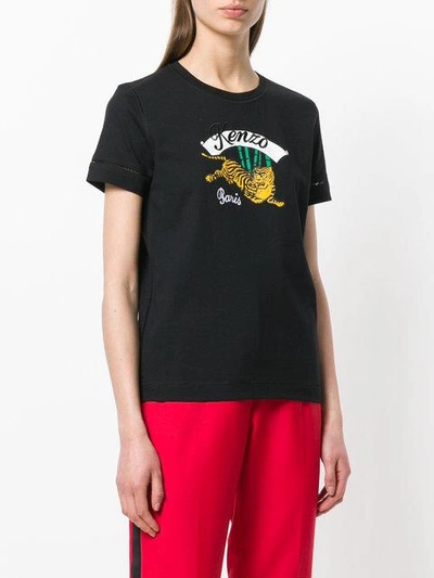 Shop Kenzo Tiger Memento T-shirt - Black