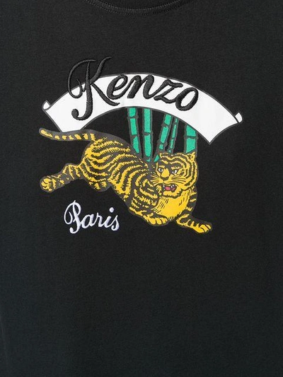 Shop Kenzo Tiger Memento T-shirt - Black