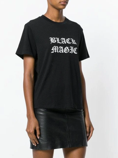 Shop Amiri Black Magic Print T-shirt