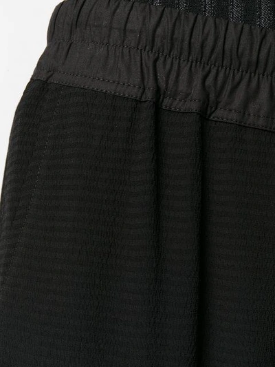 Shop Rick Owens Drop-crotch Trousers - Black