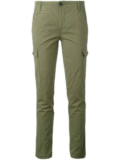 Shop Tory Burch Sierra Chino Trousers - Green
