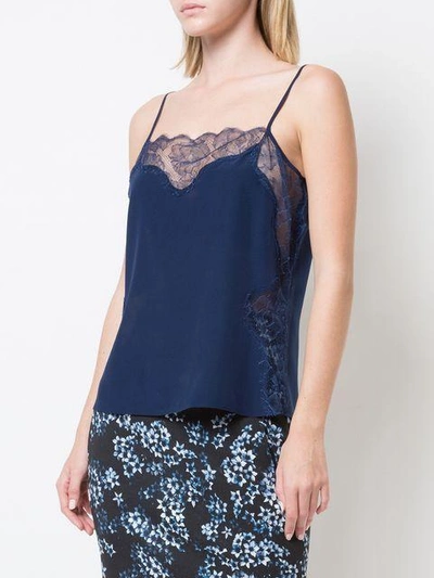 Shop Fleur Du Mal Floral Print Kimono In Blue