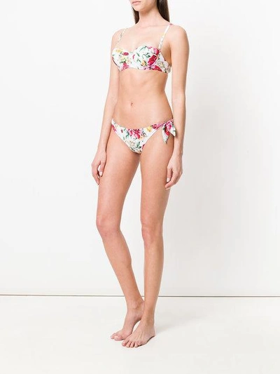 Shop Dolce & Gabbana Floral Bikini Briefs