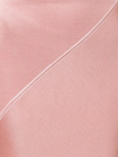 Shop Rosetta Getty Asymmetric Pinwheel Skirt In Pink