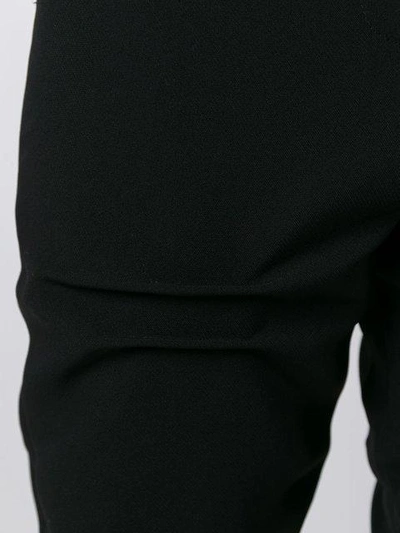 Shop Jw Anderson Zip Detail Gathered Trousers
