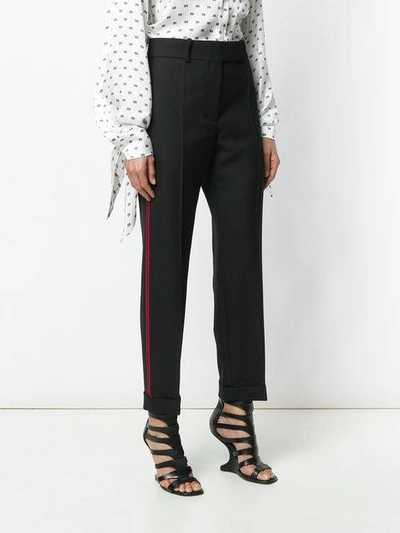 side stripe trousers