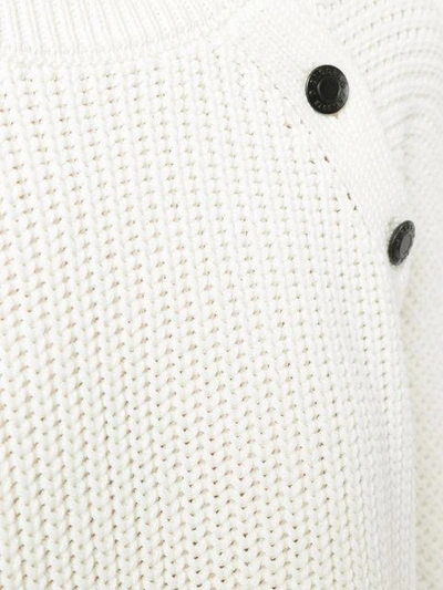 Shop Closed Knit Button Detail Jumper