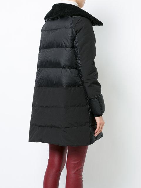 Canada Goose Altona Shearling And Leather-Trimmed Quilted Shell Parka In  Black | ModeSens